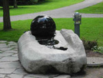 100cm Granite Floating Sphere Fountain