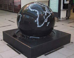 120cm Granite Floating Sphere Fountain