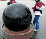 1200mm Granite Floating Sphere Fountain