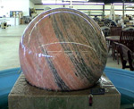 Red Stone with Vain Sphere